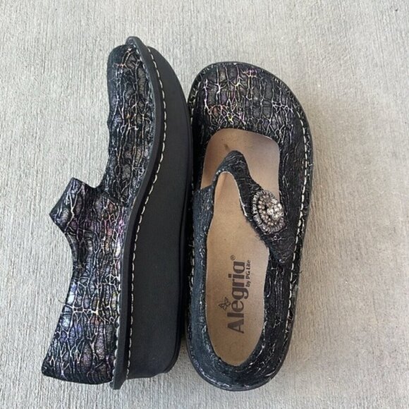 ALEGRIA PALOMA PRO TOTALLY CELLULAR Mary Jane Clog shoes size 37 - Picture 9 of 9